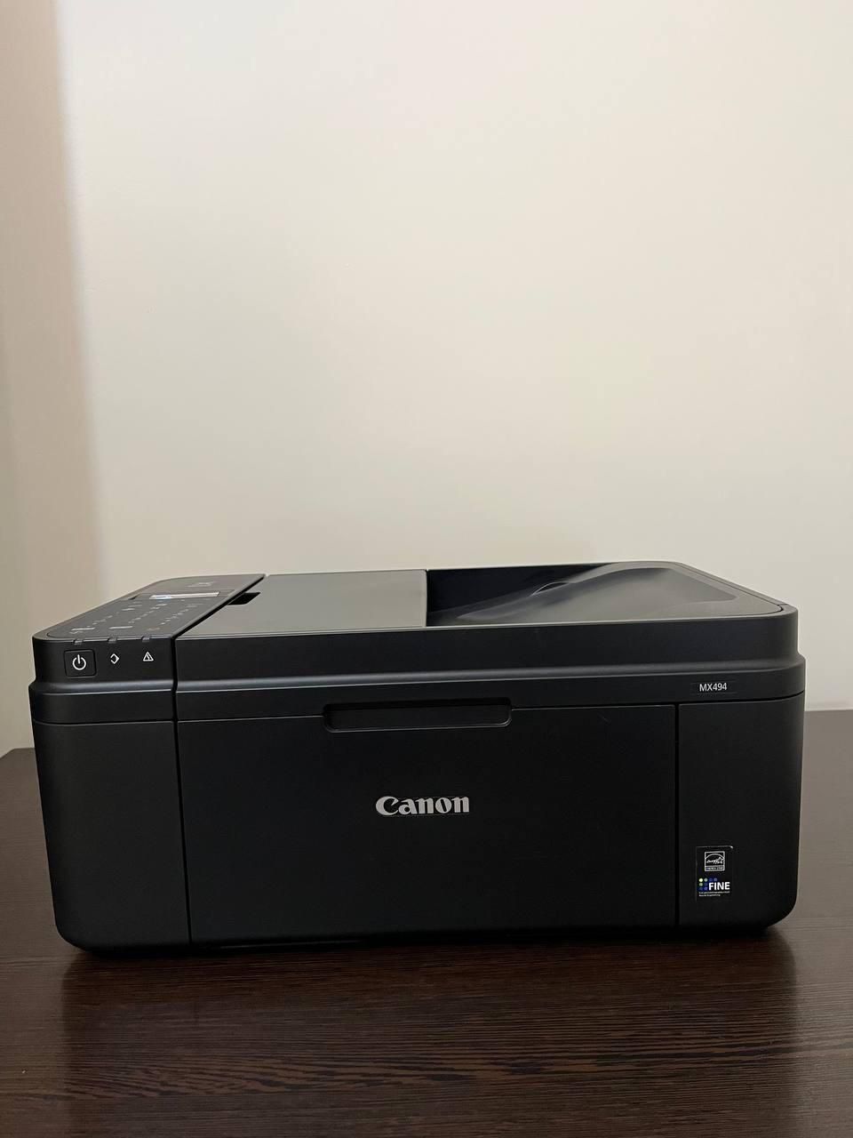 پرینتر کانن canon pixma mx494|پرینتر، اسکنر، کپی، فکس|تهران, حشمتیه|دیوار