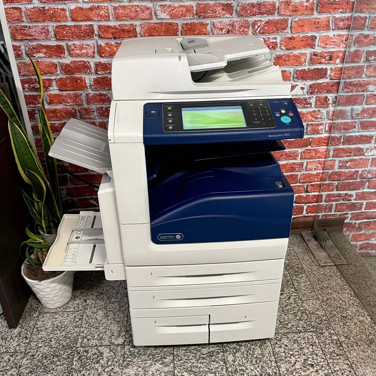 دستگاه رنگی زیراکس Xerox 7855 نو کارکرد فقط 9000|پرینتر، اسکنر، کپی، فکس|تهران, فاطمی|دیوار