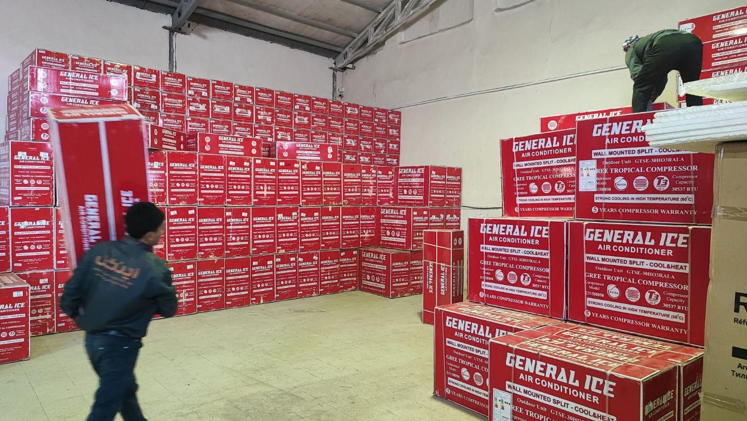 جنرال آیس  T1 و T3 موتور بزرگ ۲۴۰۰۰|کولر گازی و فنکوئل|مشهد, آزادشهر|دیوار