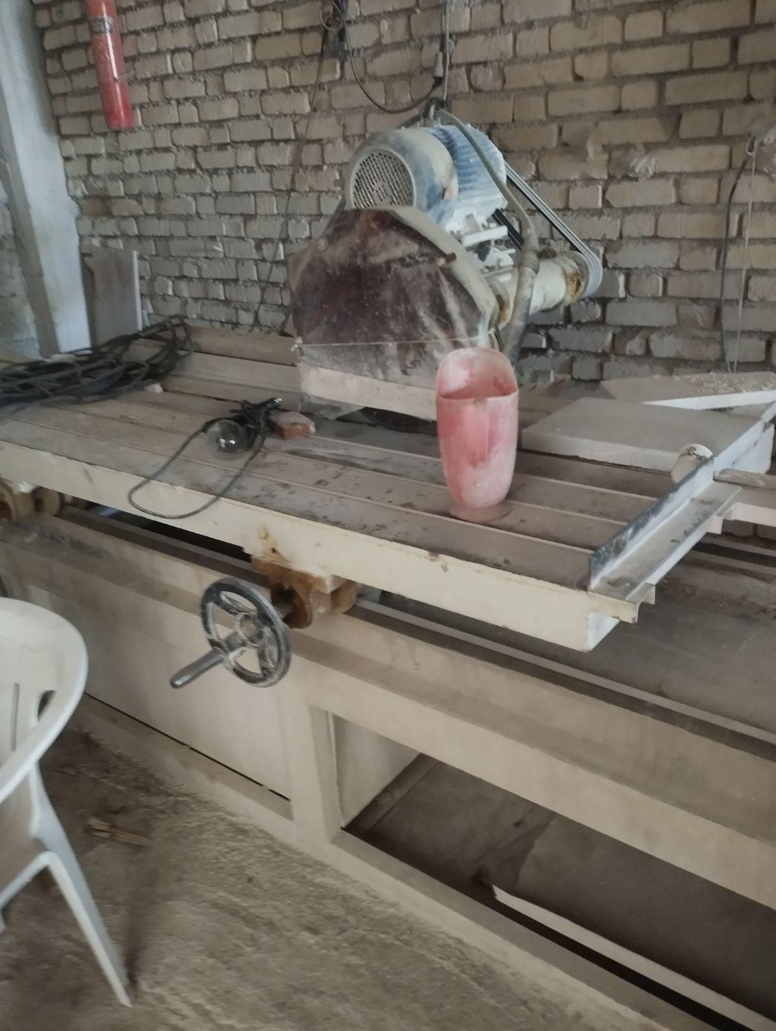دستگاه سنگبری  طول 4متر|ماشین‌آلات صنعتی|بروجن, |دیوار