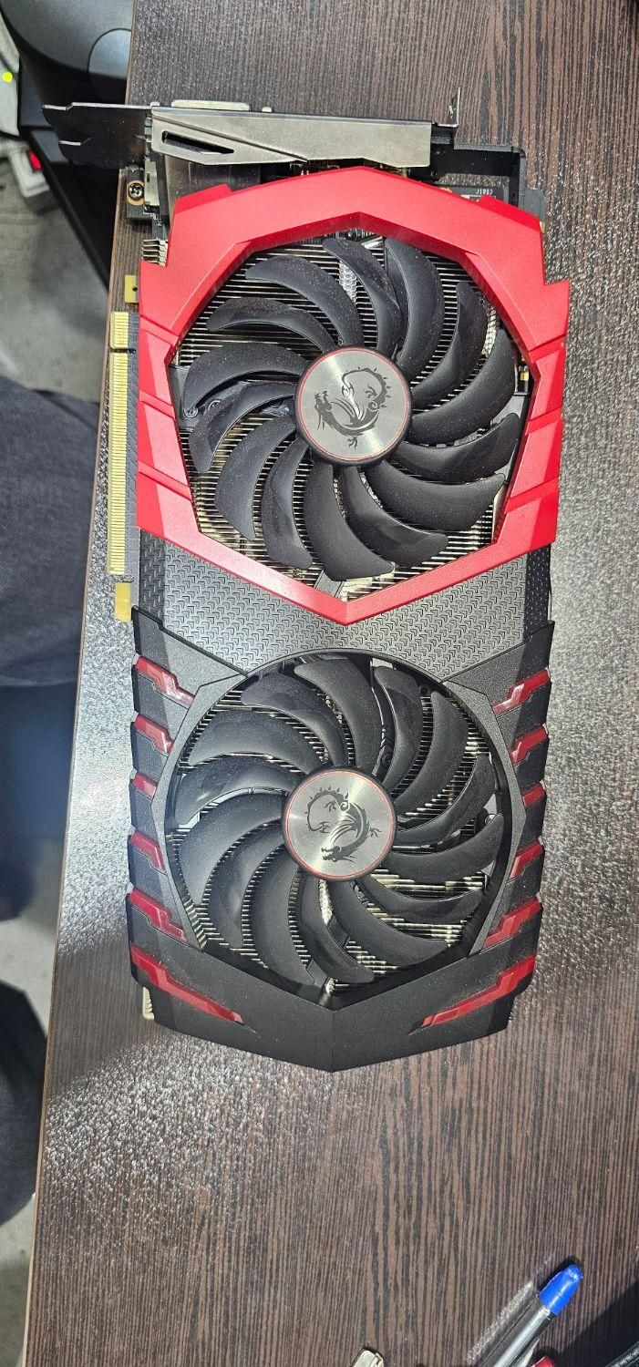 کارت گرافیک 1080TI گیمینگ 11G برند MSI|قطعات و لوازم جانبی رایانه|تهران, شوش|دیوار