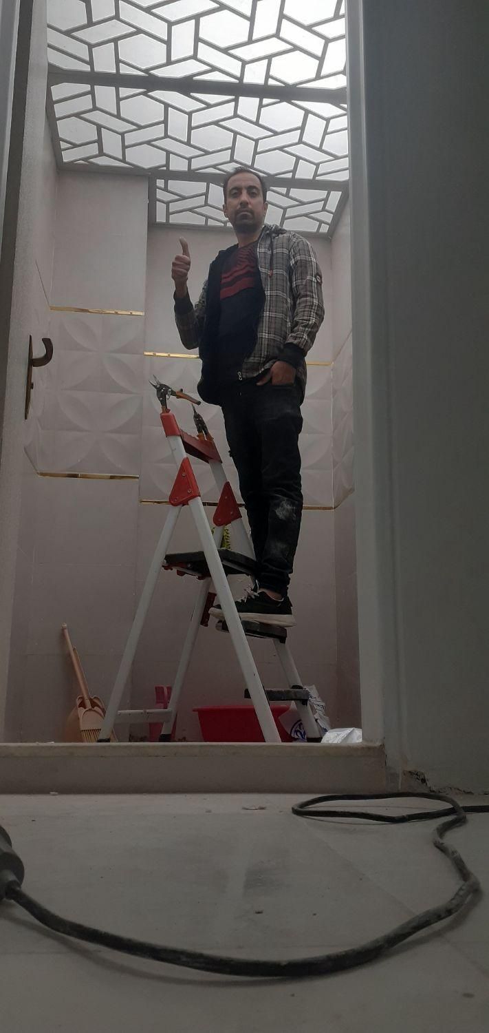 اجرای سقف کاذب CNC داکت اسپیلیت|خدمات پیشه و مهارت|اسلامشهر, شهرک واوان|دیوار