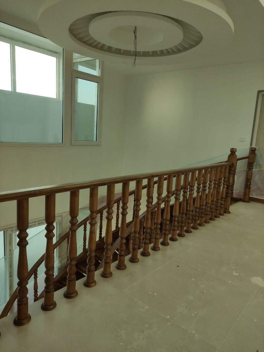 پله دوبلکس چوبی ، نرده چوبی|خدمات پیشه و مهارت|کرمانشاه, |دیوار