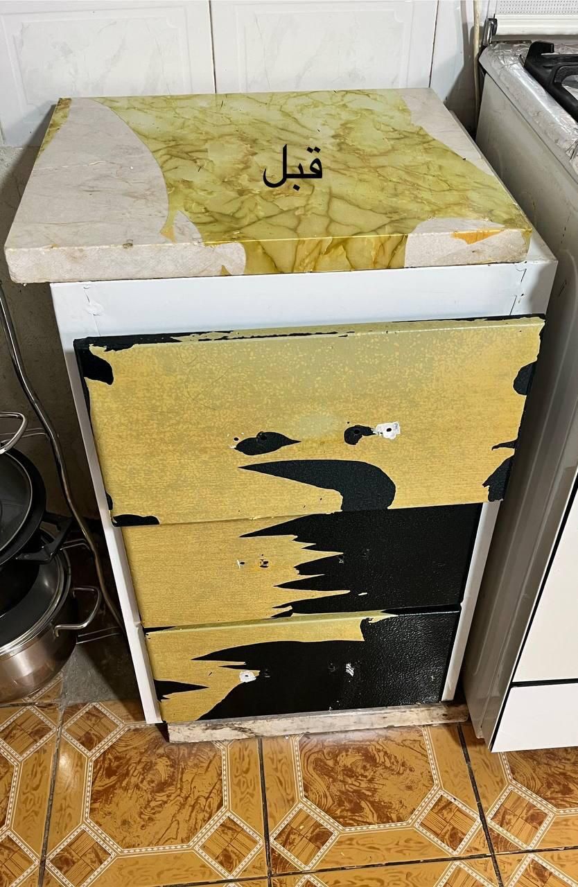 نصب خودچسب درب وکابینت / برچسب درب وکابینت|خدمات پیشه و مهارت|فولادشهر, فولادشهر|دیوار