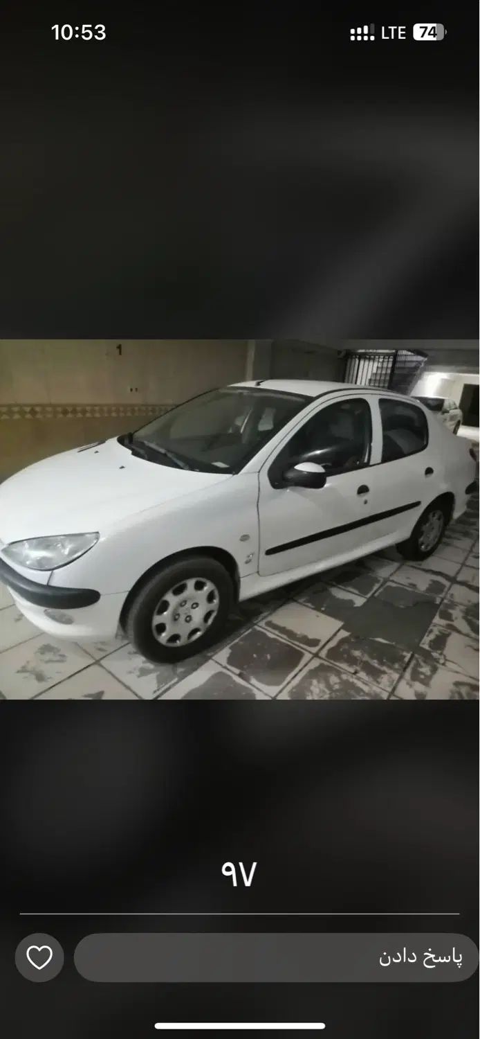 پژو 206 SD V8، مدل ۱۳۹۷|خودرو سواری و وانت|اصفهان, فیض|دیوار