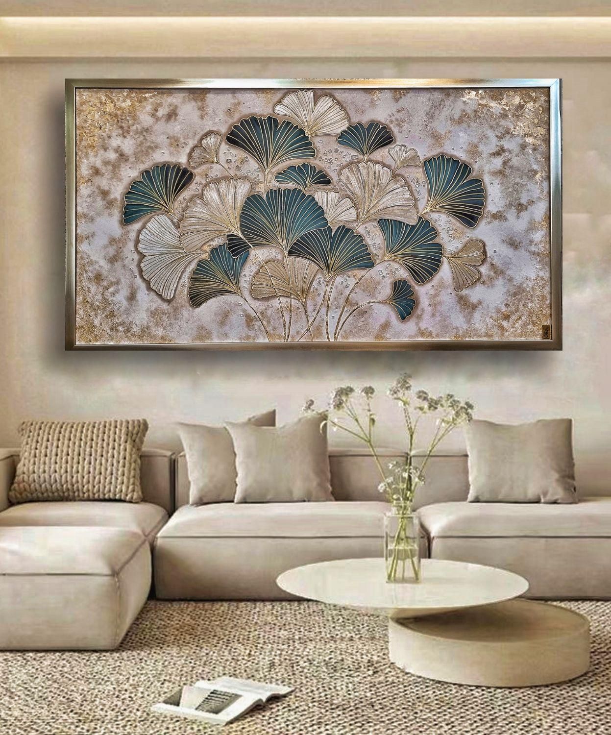 تابلو نقاشی برجسته گلهای دکوراتیو کریستالی|تابلو، نقاشی، عکس|تهران, عباسآباد|دیوار