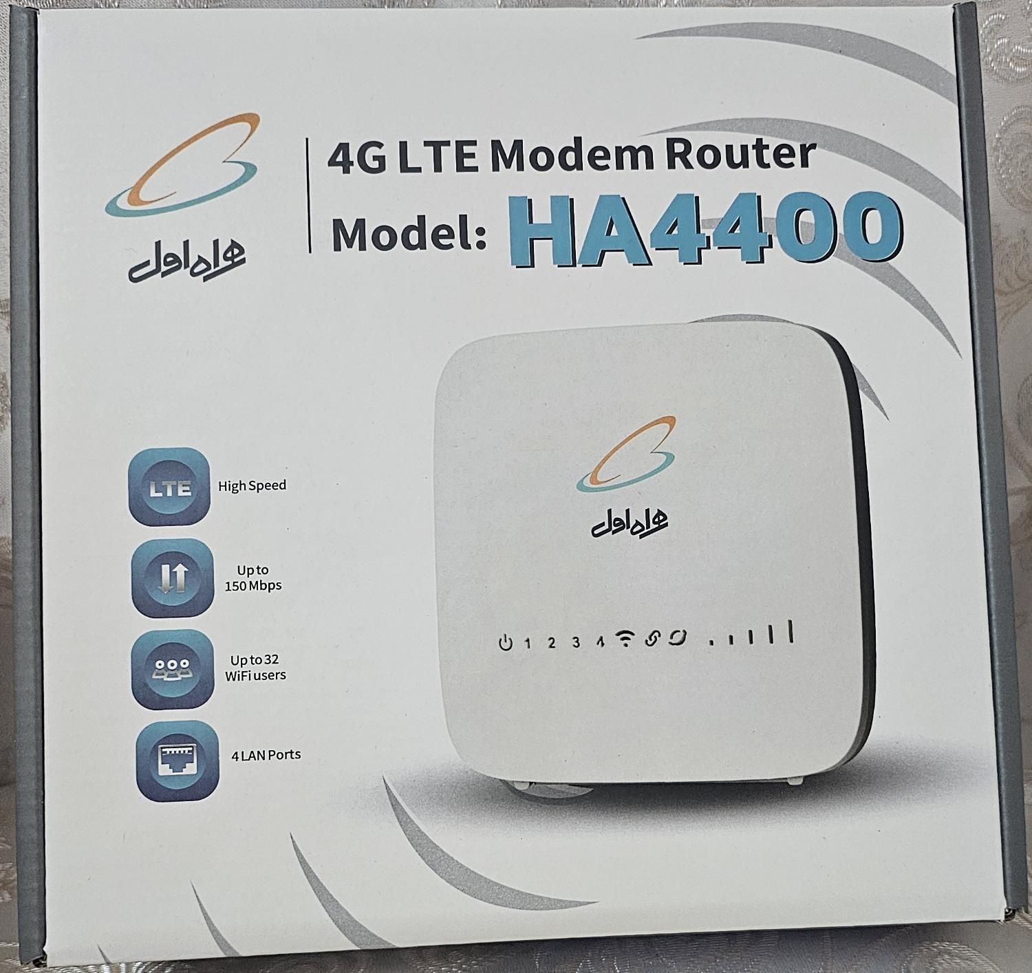 مودم 4G LTE همراه اول مدل HA4400|مودم و تجهیزات شبکه|تهران, تهران‌سر|دیوار
