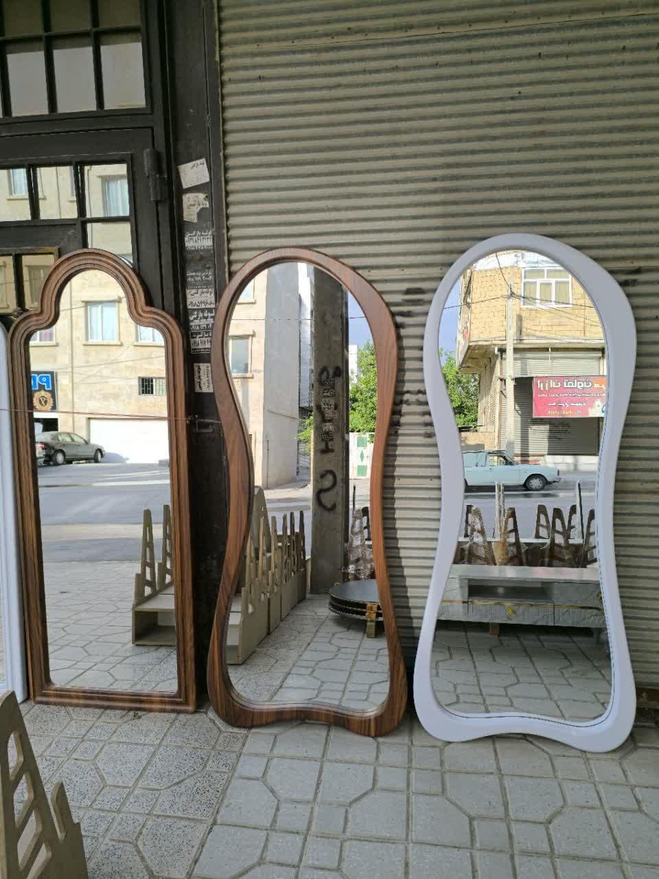 آینه قدی دفرمه طرح سه بعدی ممبران ۸۰×۱۸۰|آینه|کرمانشاه, |دیوار