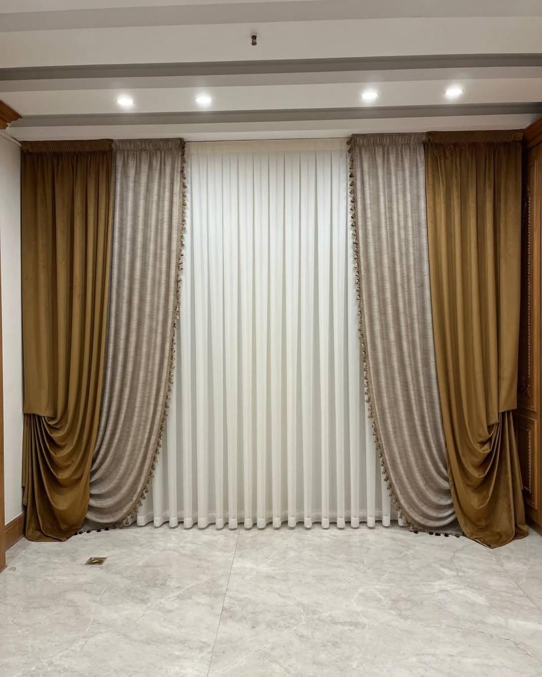 پرده های اقتصادی با شرایط فوق العاده|پرده، رانر، رومیزی|بیرجند, |دیوار