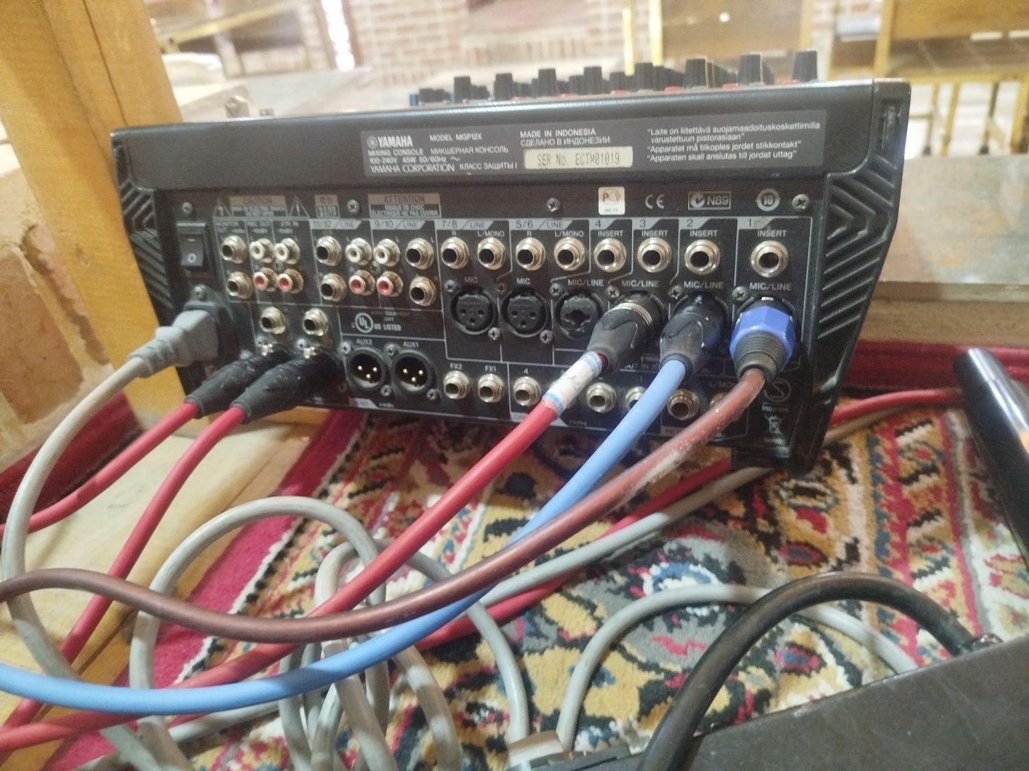 میکسر یاماها ام جی پی ۱۲|سیستم صوتی خانگی|تهران, آذربایجان|دیوار