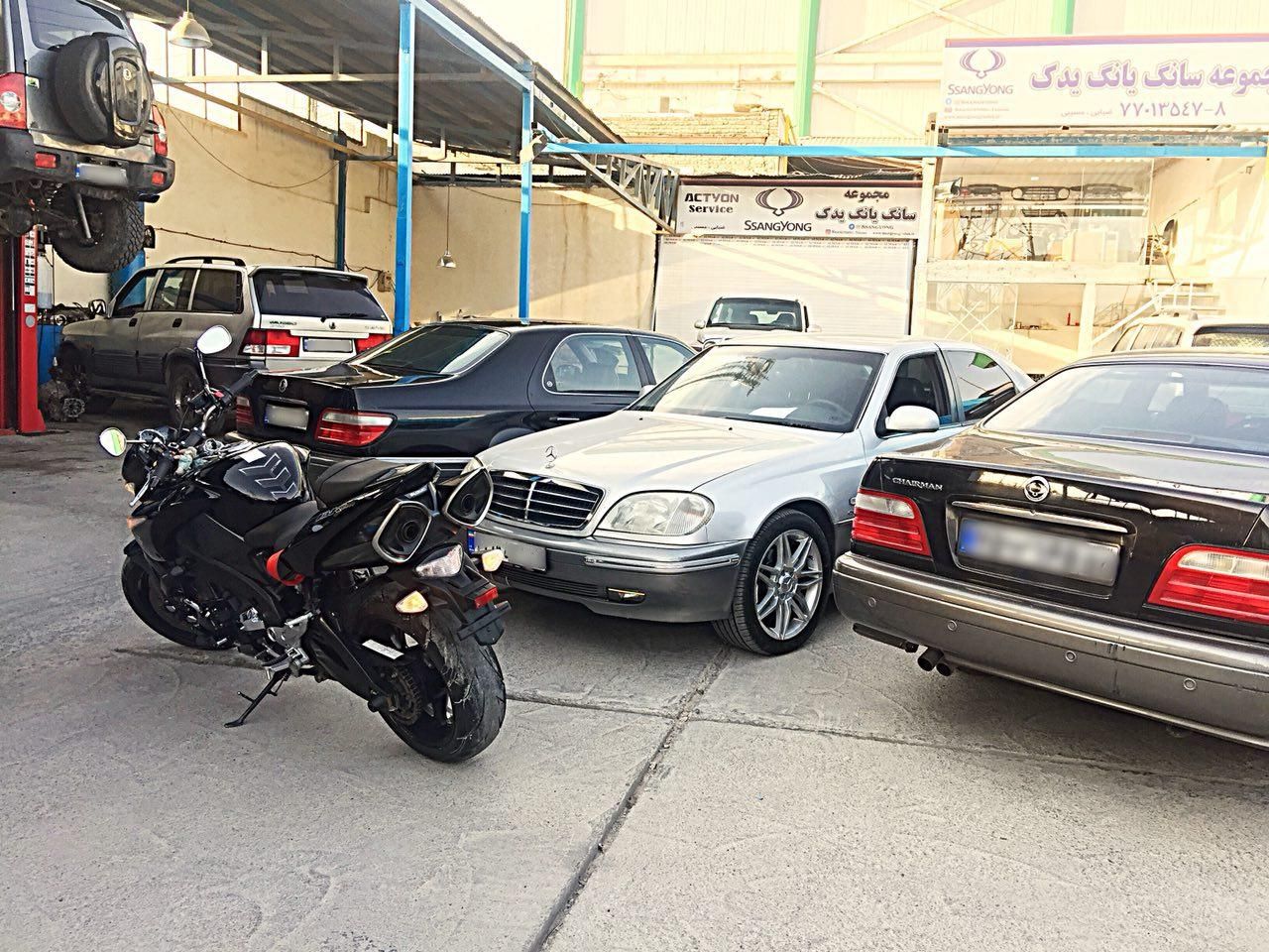 مجموعه خدمات خودرویی سانگ یانگ یدک اکتیون موسو|خدمات موتور و ماشین|تهران, حکیمیه|دیوار