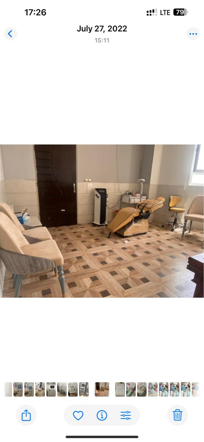 صندلی طرح برقی و تابوره و تخت معاینه|آرایشگاه و سالن‌های زیبایی|یزد, |دیوار