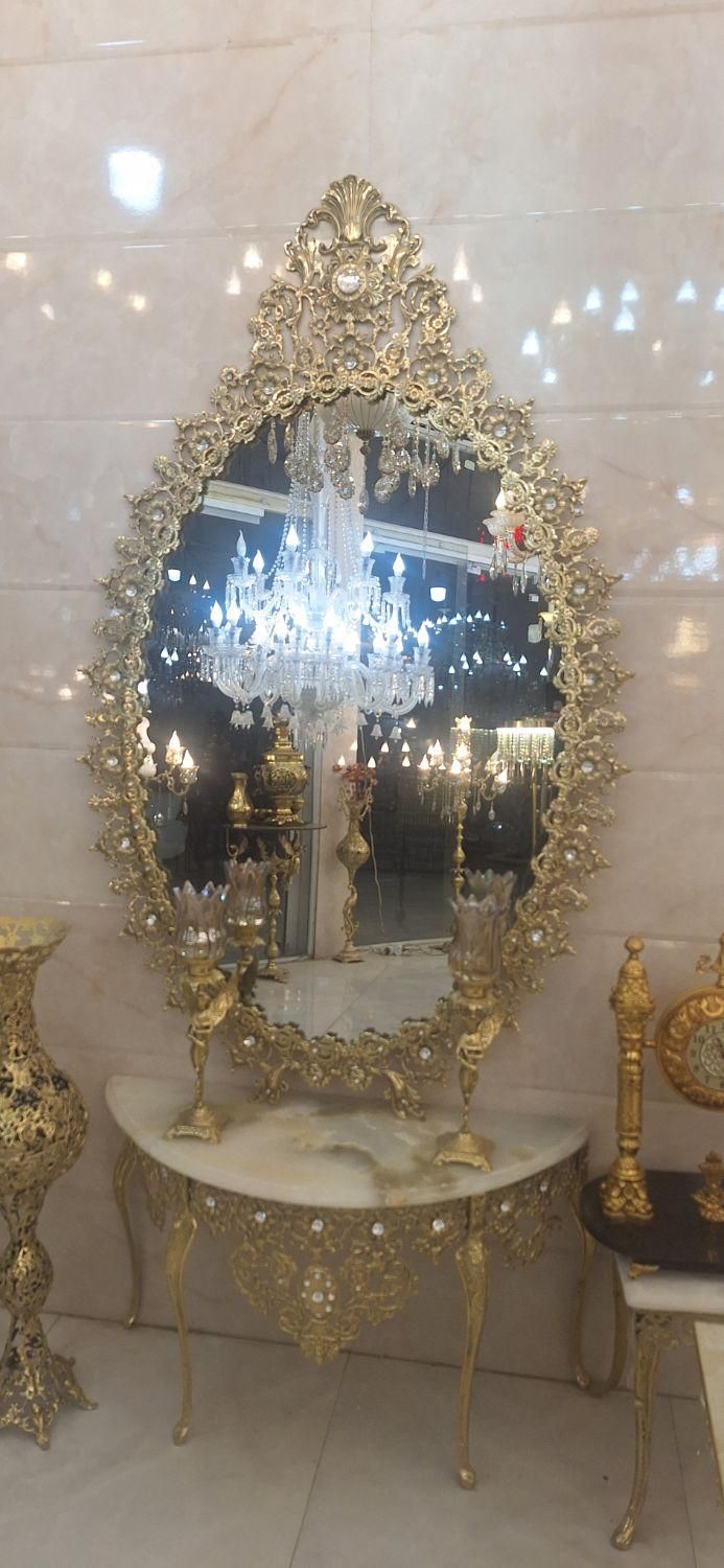 اینه کنسول برنز|مبلمان خانگی و میز عسلی|خرمآباد, |دیوار