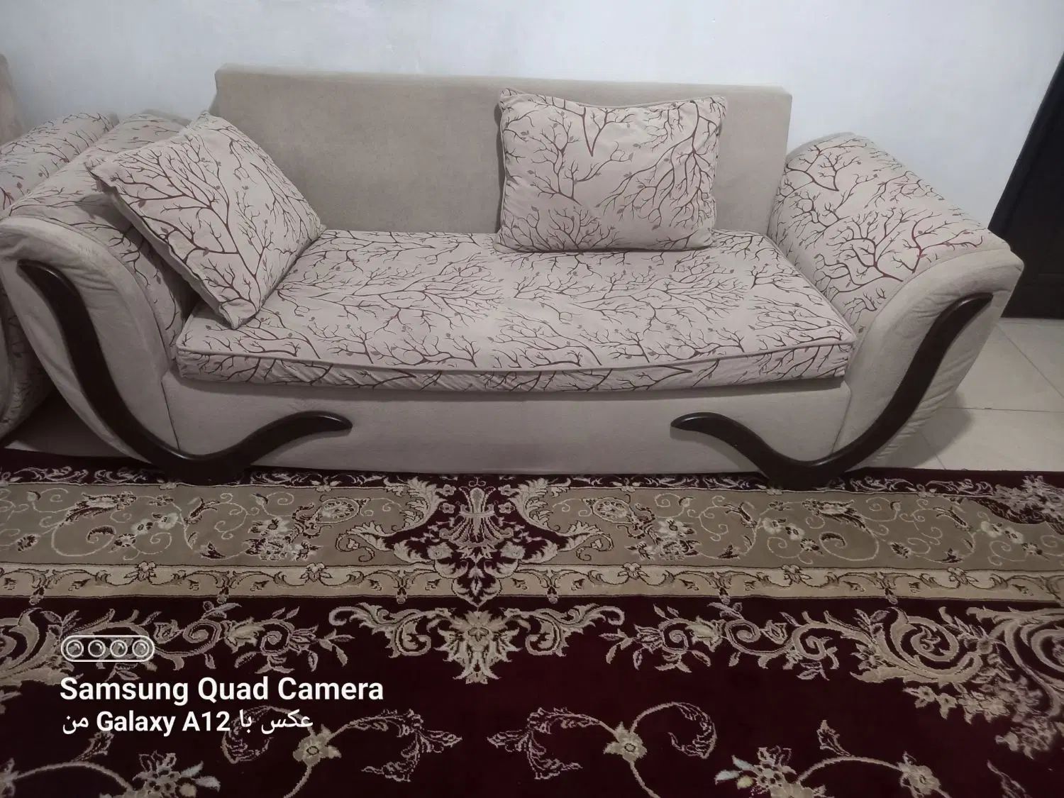 مبل ۷نفره ومیز نهارخوری ۶نفره با ۶عدد صندلی|مبلمان خانگی و میز عسلی|رودسر, |دیوار