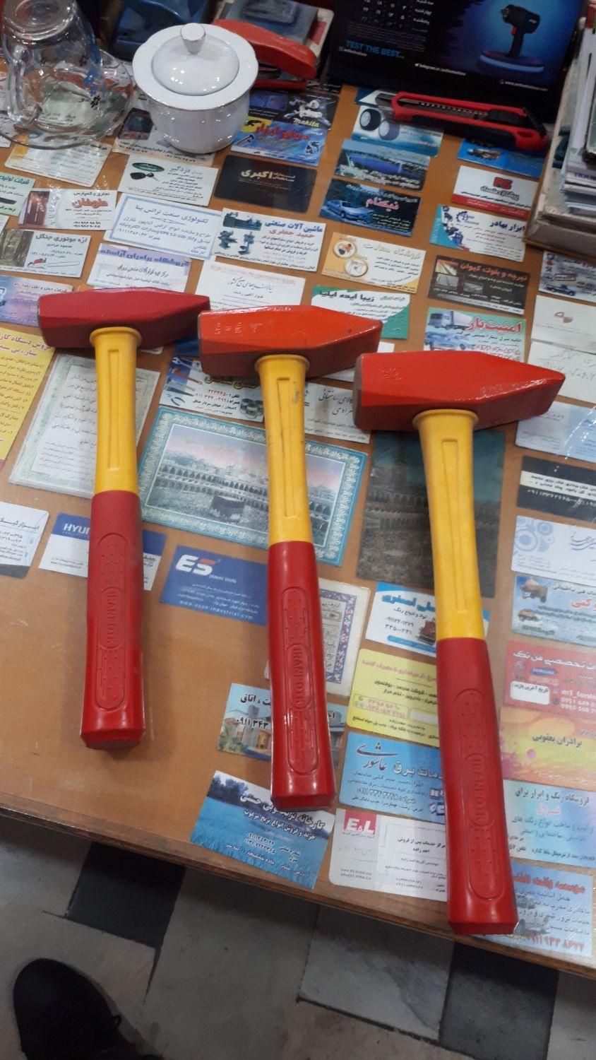 چکش مهندسی ۱۰۰۰ ایران پتک بادسته فایبر|ابزارآلات|رشت, حافظ آباد|دیوار