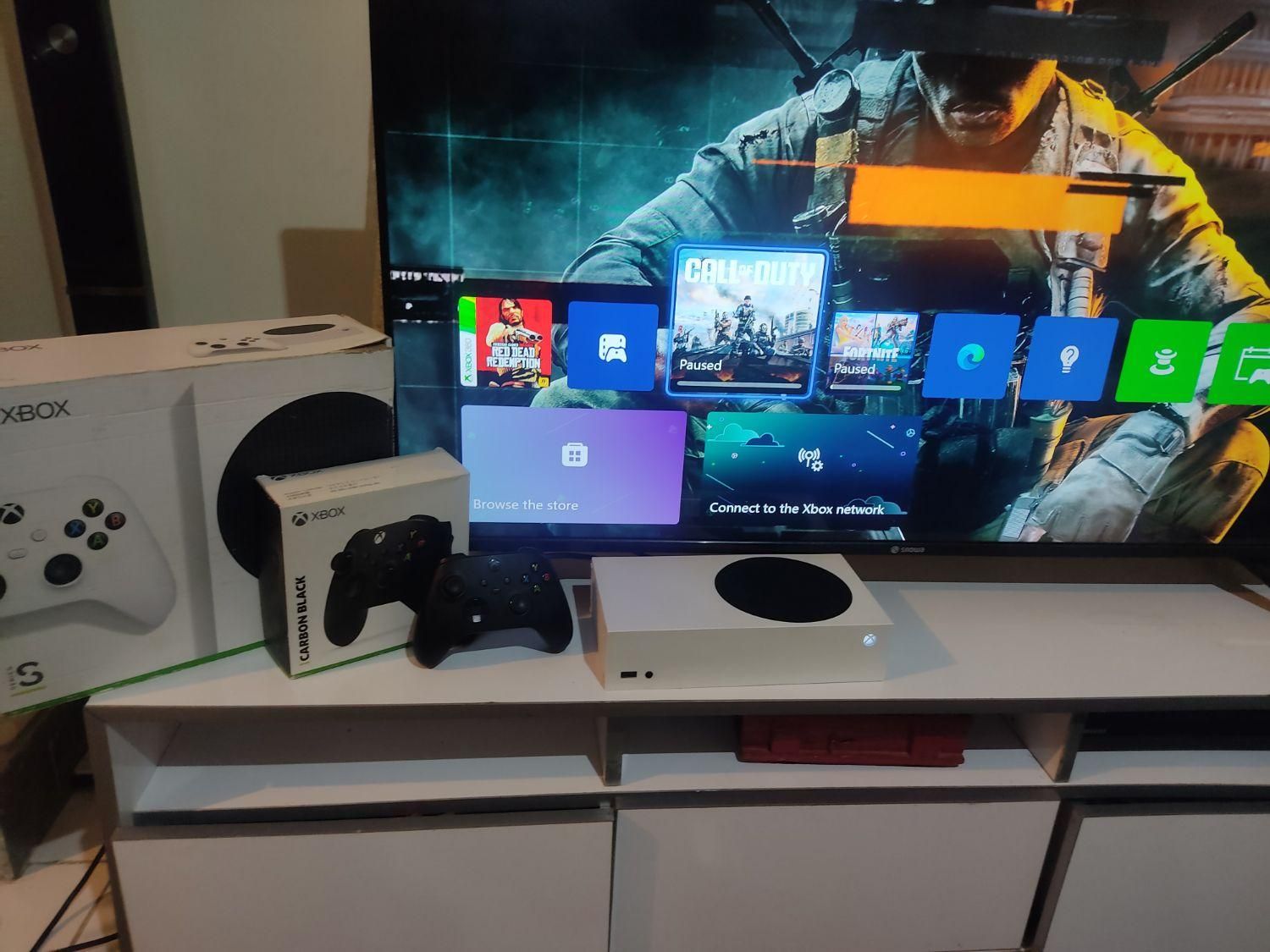 ایکس باکس سری اس xbox seres s رد دد کالاف وارزون|کنسول، بازی ویدئویی و آنلاین|تهران, ایران|دیوار
