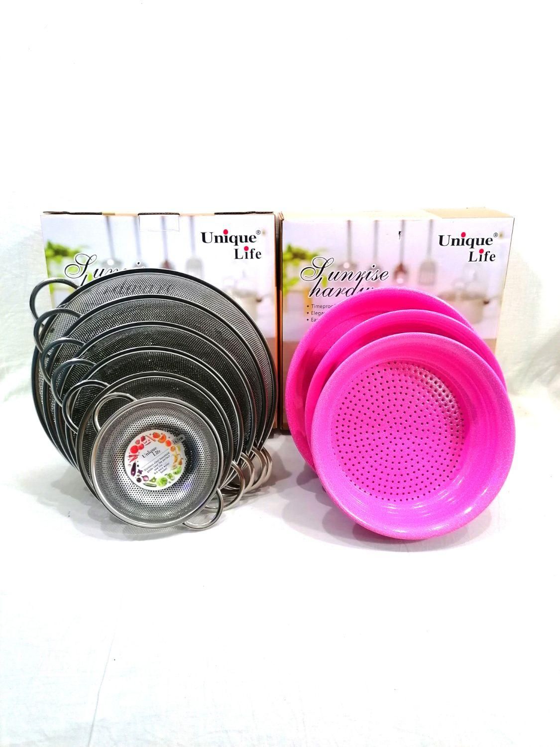 آبکش استیل یونیک|ظروف پختوپز|اهواز, زیتون کارگری|دیوار