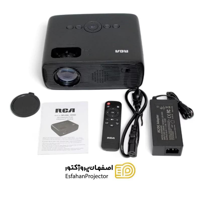 مینی ویدیو پروژکتور خانگی و قابل حمل فول اچ‌دی RCA|تلویزیون و پروژکتور|اصفهان, نقش جهان|دیوار