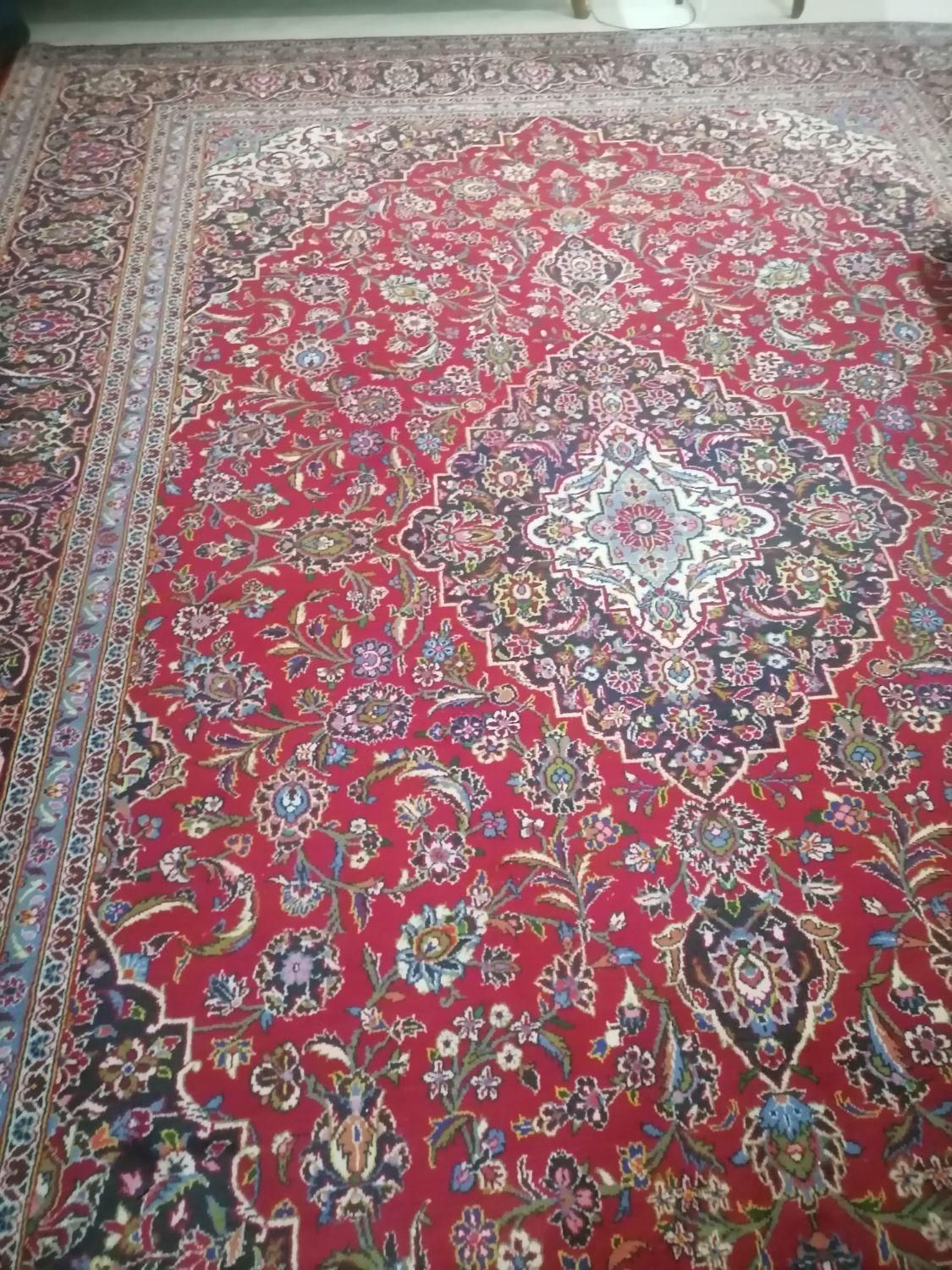 2 تخته فرش 12 متری دستباف کاشان|فرش|تهران, مینای جنوبی|دیوار
