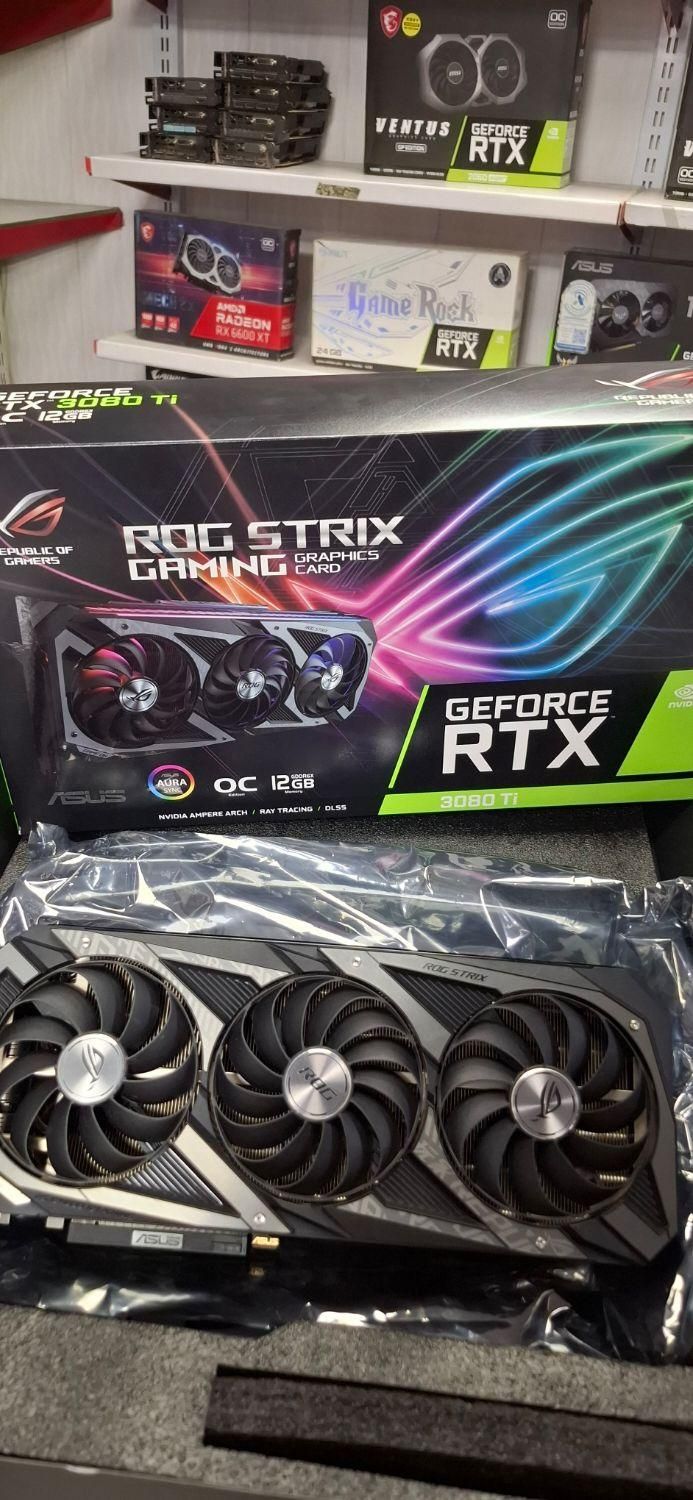 کارت گرافیک گیمینگ 3080ti asus rogstrix|قطعات و لوازم جانبی رایانه|تهران, آذربایجان|دیوار