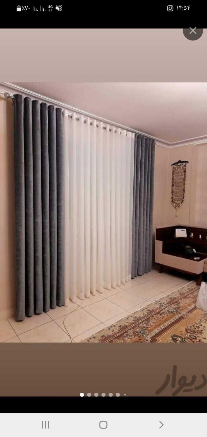 نصاب و فروشنده حرفهای پرده و چوب|خدمات پیشه و مهارت|سنندج, |دیوار