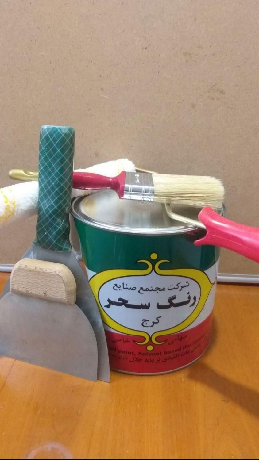 نقاشی ساختمان و خرده کاری|خدمات پیشه و مهارت|تهران, تسلیحات|دیوار