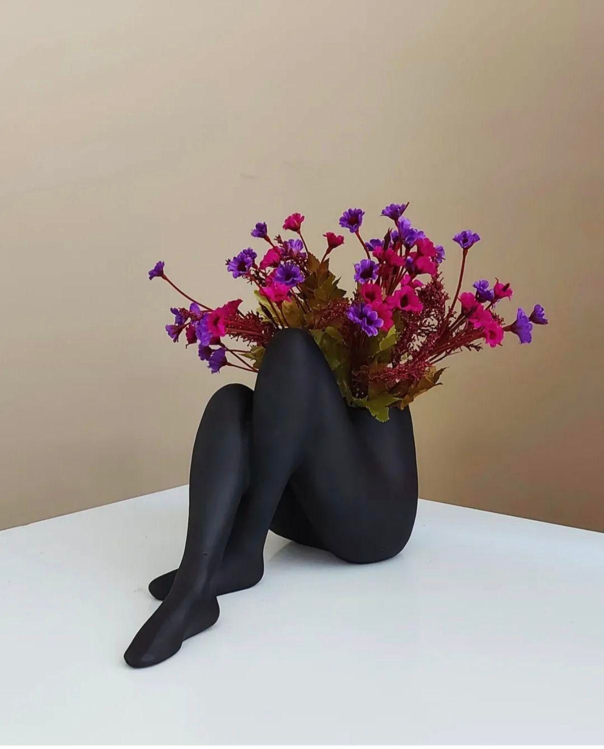 گلدان و جاشمعی طرح پا|صنایع دستی و سایر لوازم تزئینی|تهران, تهرانسر شرقی|دیوار