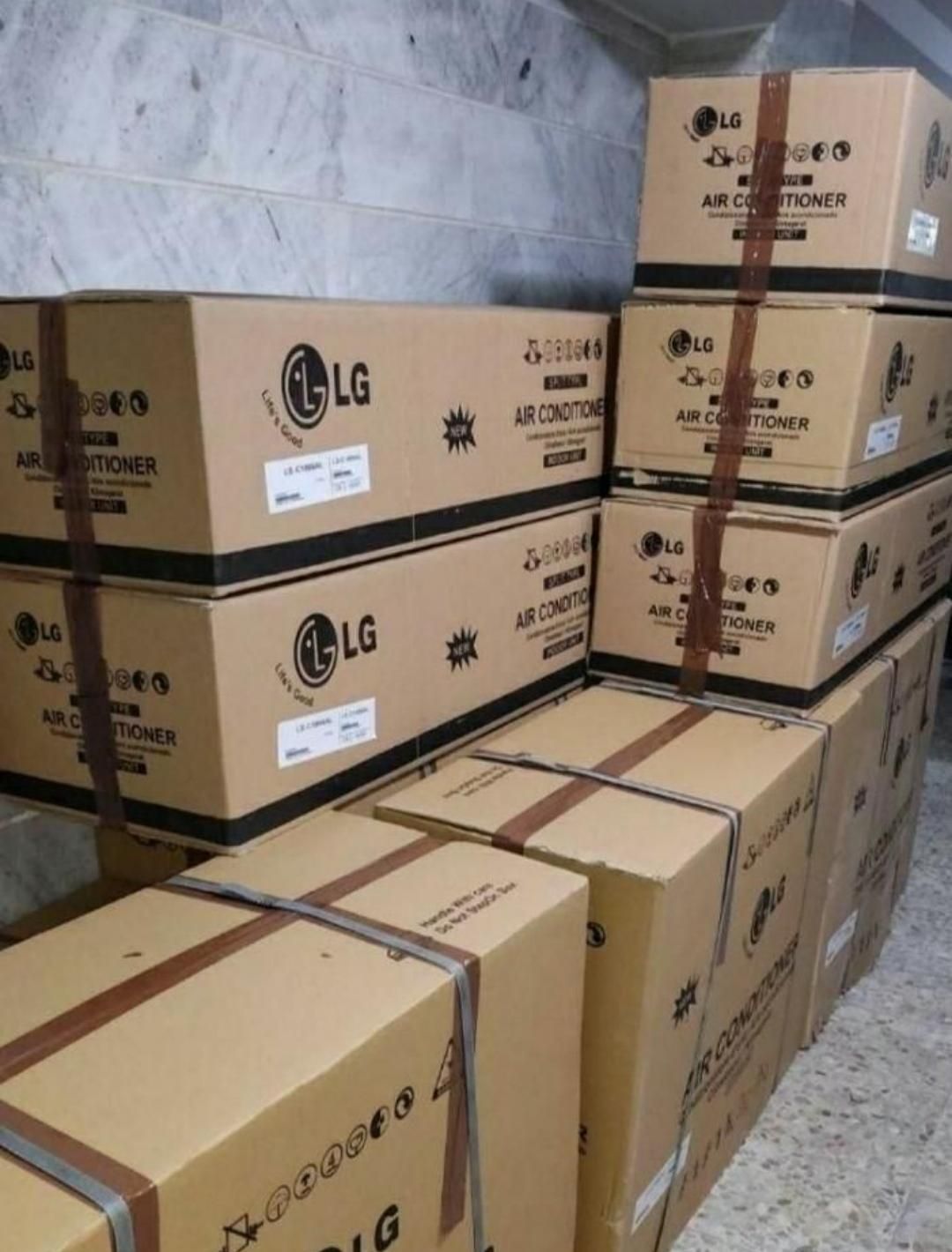 اسپیلت کولر گازی الجی تمامی ظرفیت ها|کولر گازی و فن‌کوئل|تهران, زعفرانیه|دیوار
