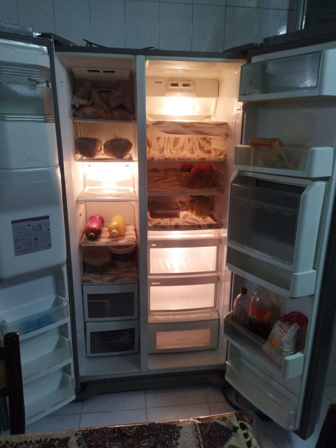 ساید ال جی کره ای اصل|یخچال و فریزر|خمینی‌شهر, |دیوار