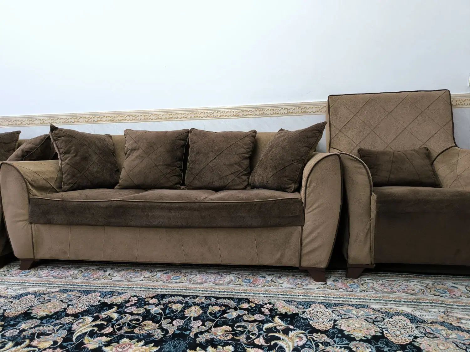 میز تلویزیون برنز.ساعت برنز.مبل هفت نفره|میز تلویزیون|کرج, ساماندهی|دیوار