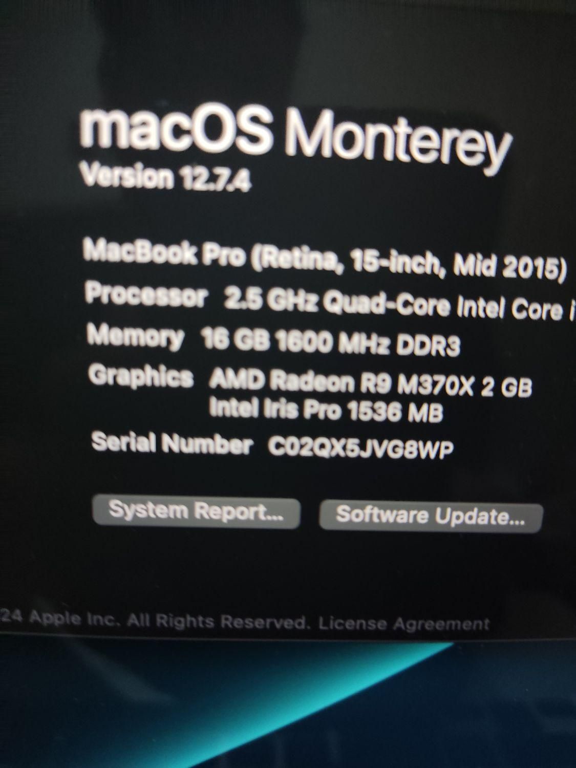 مک بوک پرو Mac book Pro|رایانه همراه|قم, زنبیل آباد|دیوار