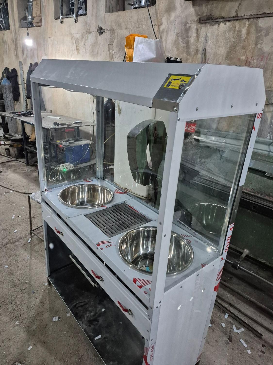 دو کاسه سرخ کن گیریل فر ساندویچی/فر پیتزا صنعتی|کافیشاپ و رستوران|تهران, شوش|دیوار