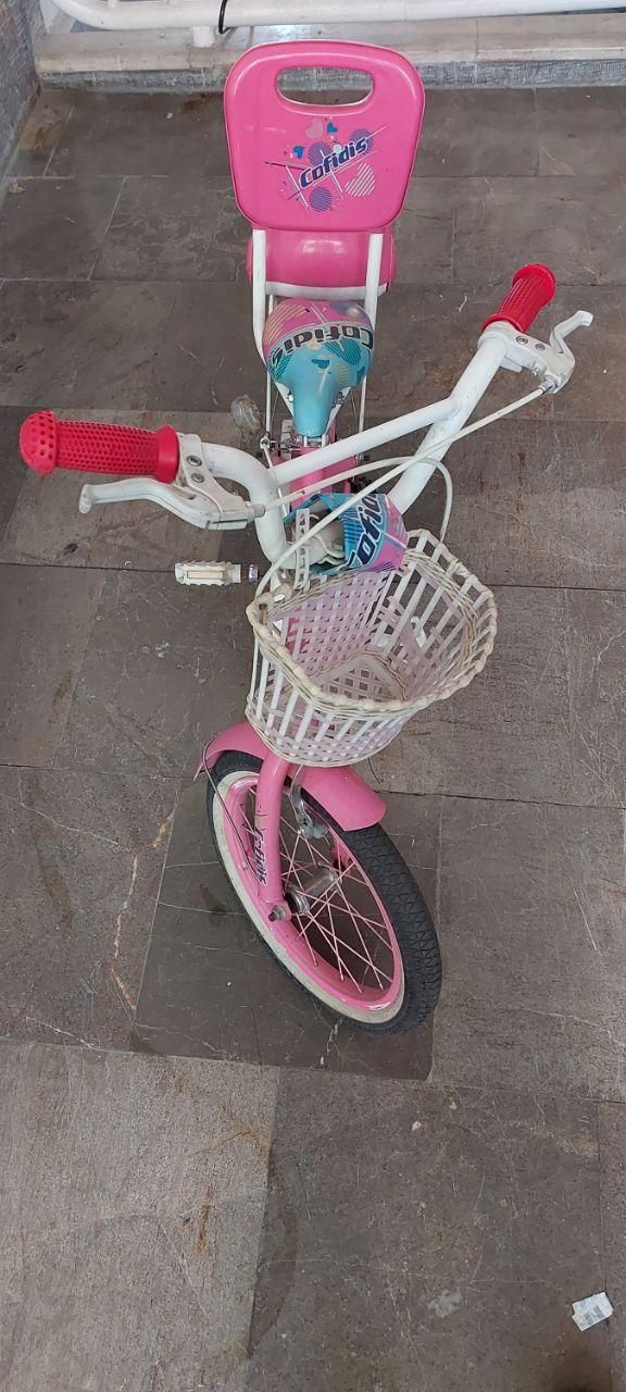 دوچرخه دخترانه سایز 16|دوچرخه، اسکیت، اسکوتر|تهران, تهرانپارس غربی|دیوار