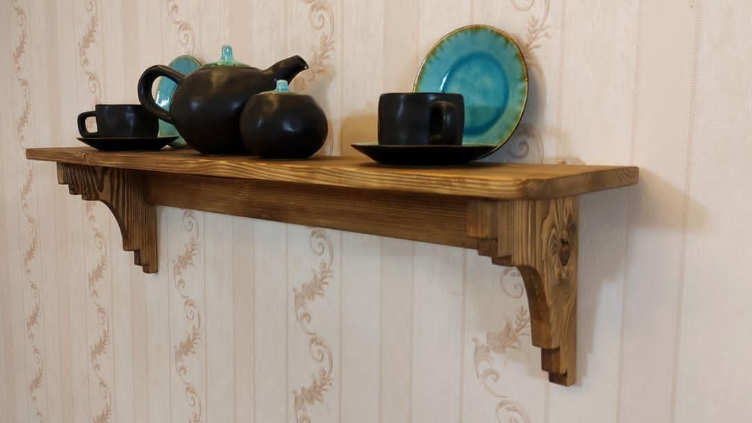 شلف کلاسیک، شلف چوبی، تمام چوب روسی،طبقه کتابخانه|کتابخانه، شلف، قفسه‌های دیواری|مشهد, امیریه|دیوار