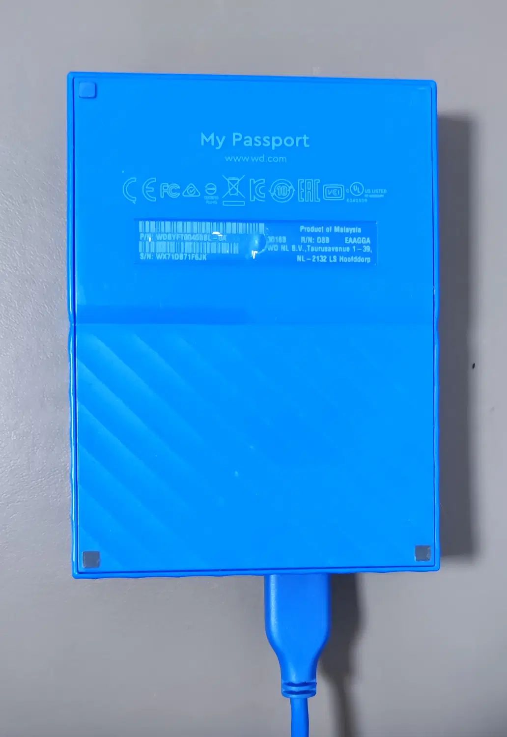 هارد اکسترنال ۴ ترابایت وسترن دیجیتال My Passport|قطعات و لوازم جانبی رایانه|تهران, امانیه|دیوار