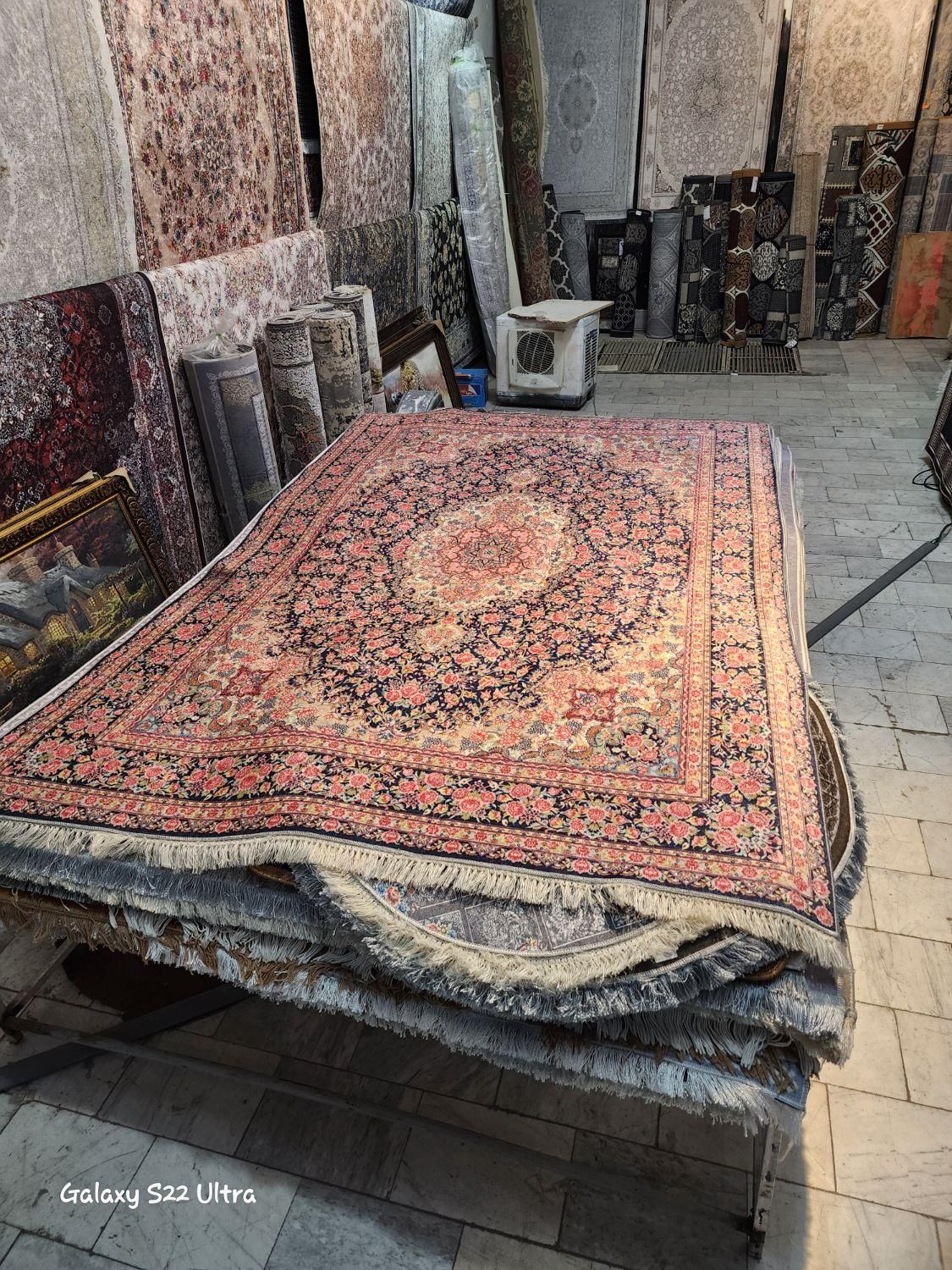 فرشینه ترک وارداتی مخمل ۲ سال گارانتی|گلیم، جاجیم، گبه|قوچان, |دیوار