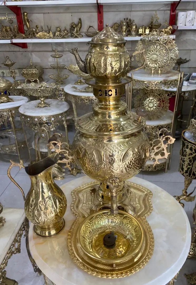 سماور برنجی|سماور، چای‌ساز، قهوه‌ساز|تهران, کیانشهر|دیوار