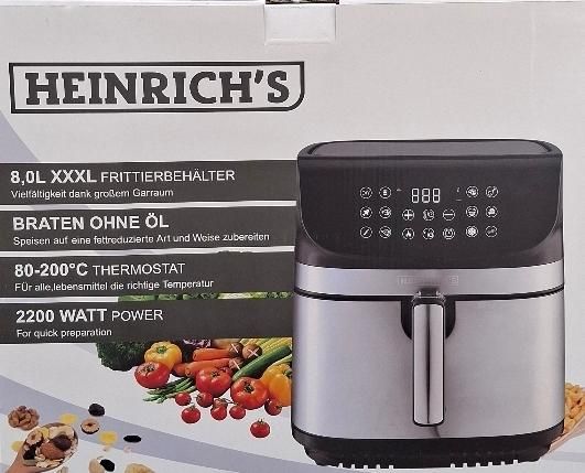 سرخ کن هنریچ آلمانی ۸لیتری|اجاق گاز و لوازم برقی پختوپز|رشت, استقامت ۱|دیوار