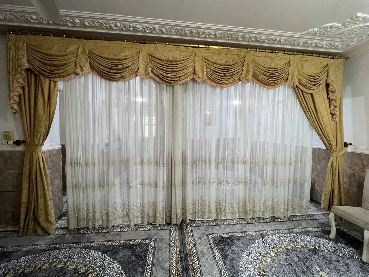 پرده|پرده، رانر، رومیزی|مشهد, امام خمینی|دیوار