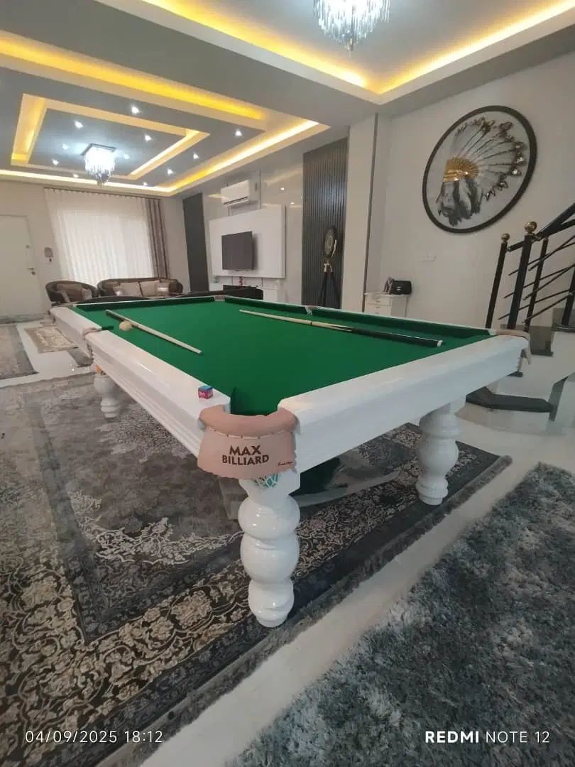 طرح شانی مکث کد۱۲۱۲ MAXBILLIARD تولید میز بیلیارد|ورزش‌های توپی|کرج, کمال‌شهر|دیوار