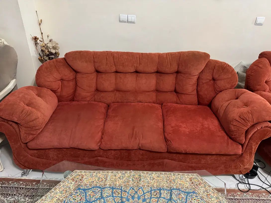 مبل ۷ نفره|مبلمان خانگی و میز عسلی|تهران, گلستان (شهرک راه آهن)|دیوار