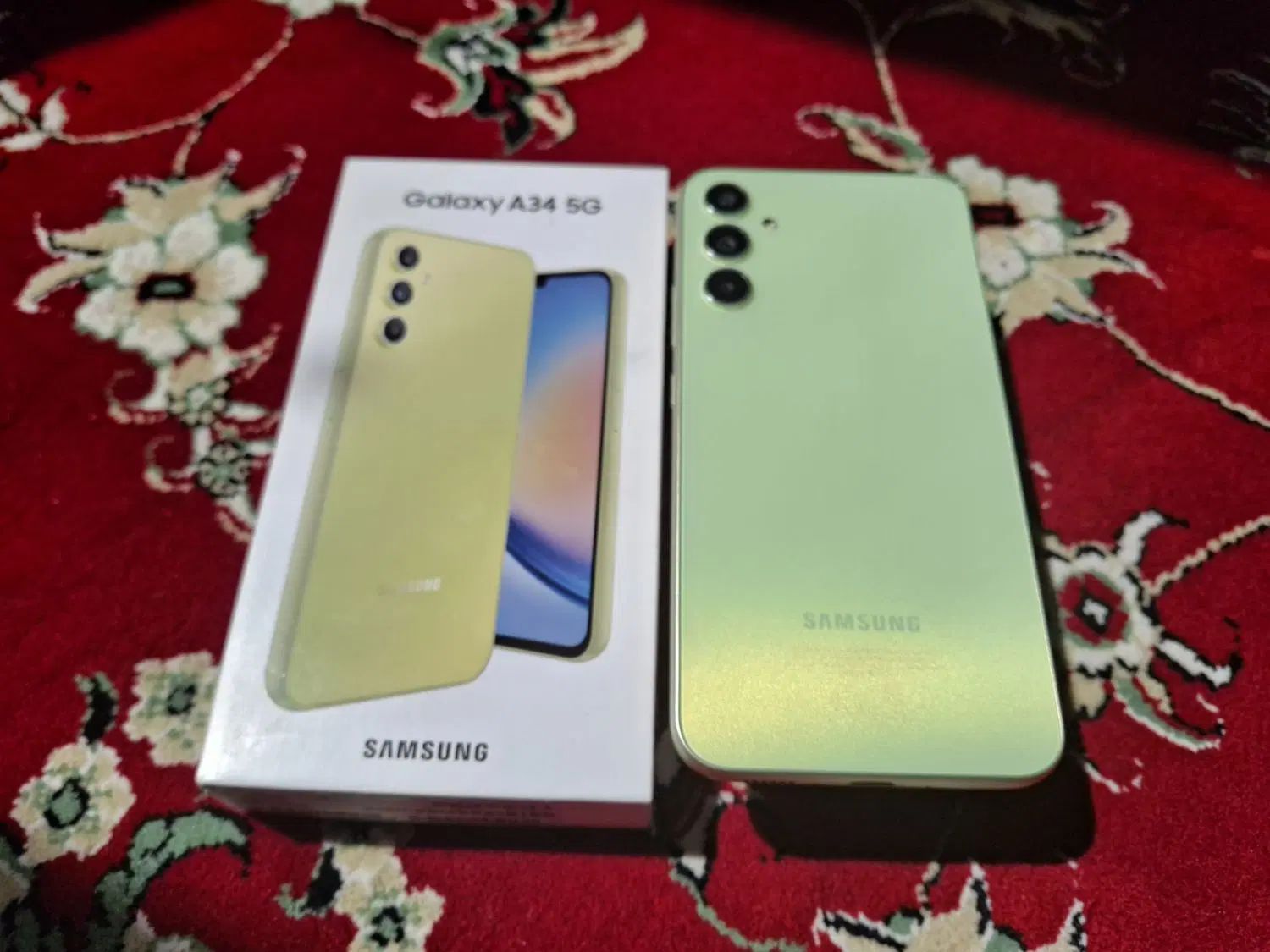 سامسونگ Galaxy A34 با حافظهٔ ۱۲۸ گیگابایت|موبایل|کرمانشاه, |دیوار