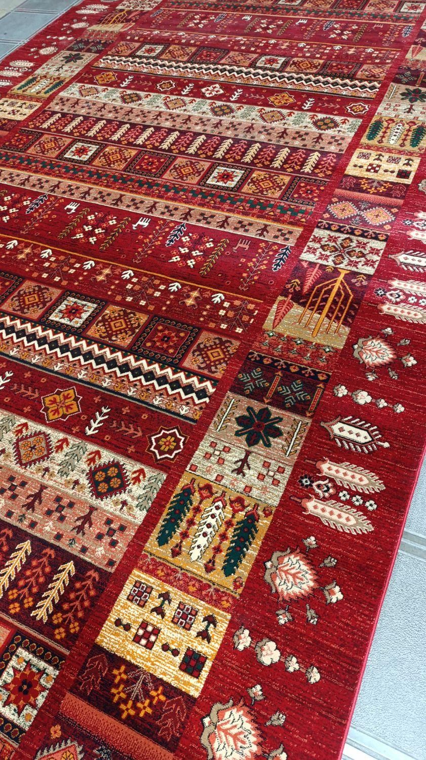 گبه برشی سنتی* شهرموکت|گلیم، جاجیم، گبه|قم, امامزاده ابراهیم|دیوار