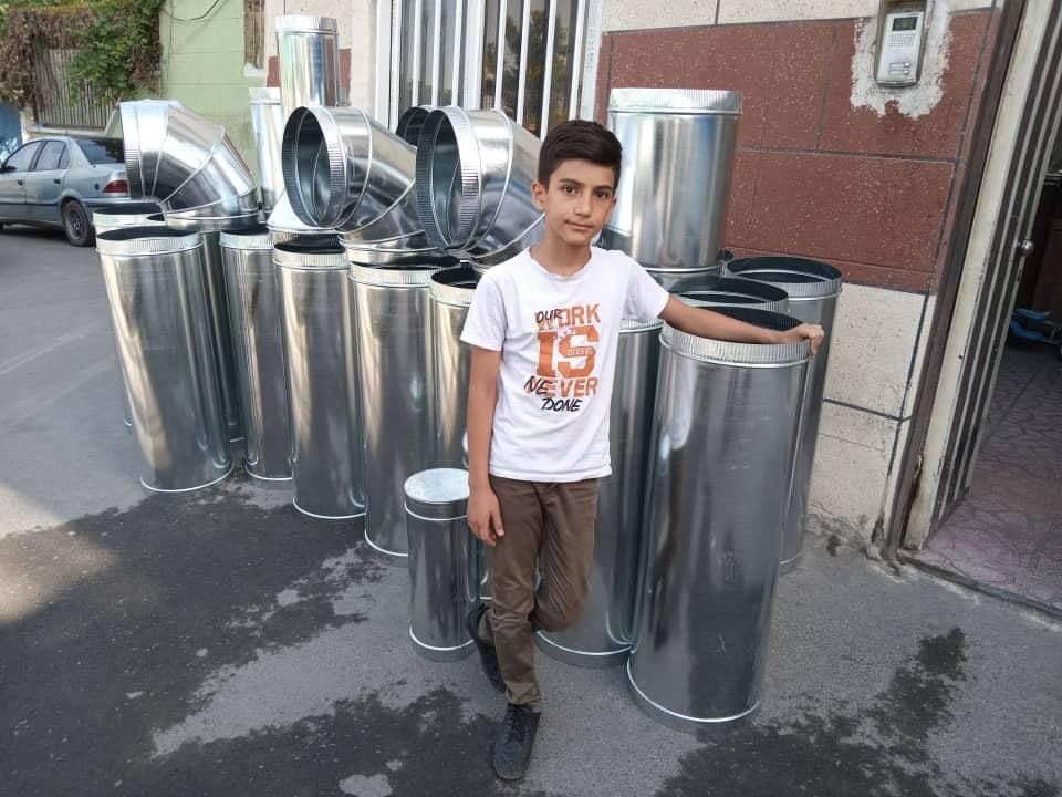 کانال کولر داکت اسپلیت هود صنعتی دریچه کولر|خدمات پیشه و مهارت|تهران, سبلان|دیوار
