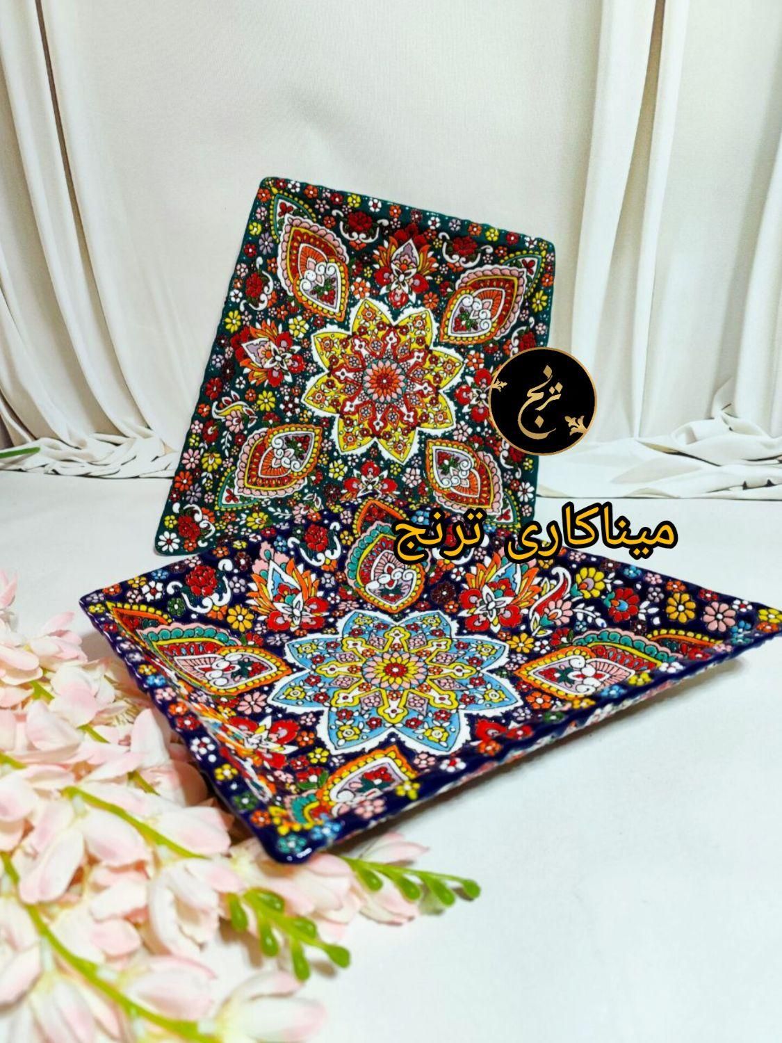 کارگاه تخصصی میناکاری ترنج با ۸ سال تجربه|صنایع دستی و سایر لوازم تزئینی|کرمانشاه, |دیوار
