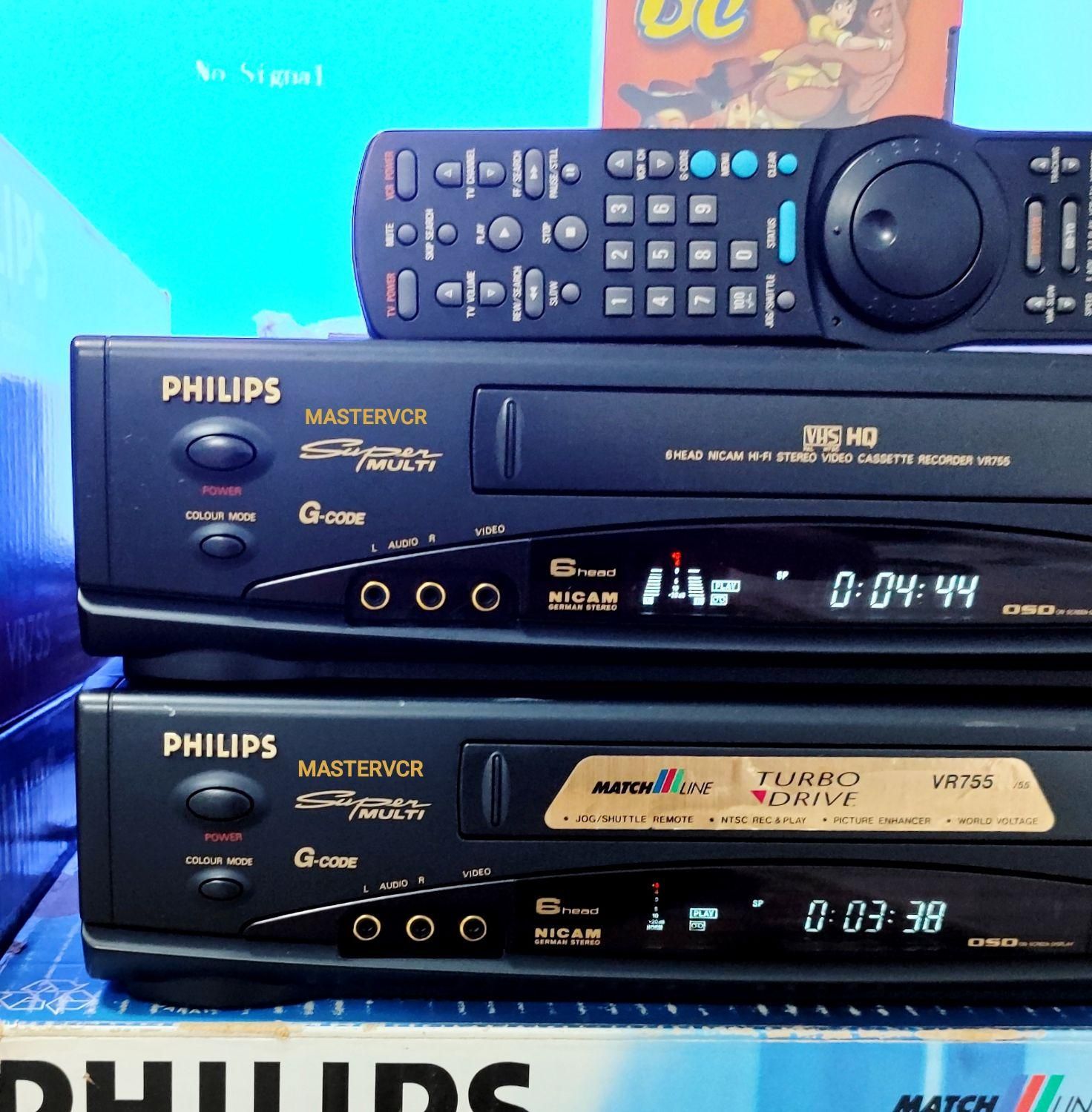 ویدئو فیلیپس MASTERVCR VR755|پخش‌کننده DVD و ویدیو|تهران, نیاوران|دیوار