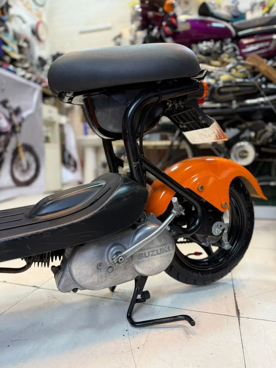 سوزوکی ژاپنی 50cc پاکشتی کلکسیونی درحد صفر|موتورسیکلت|تهران, مولوی|دیوار