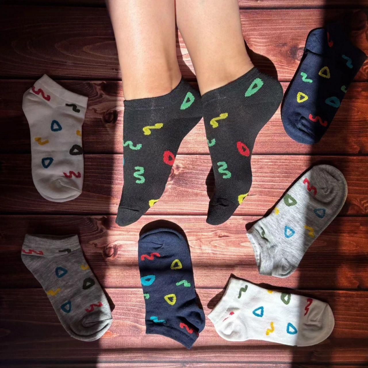 جوراب زنانه طرح هندسی|لباس|کرمانشاه, |دیوار