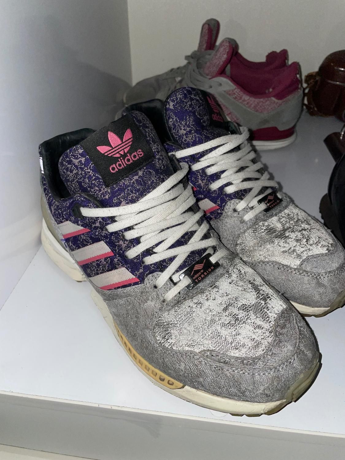 زدایکس zx8000 adidas ادیداس فیروزه ای لیون|کیف، کفش، کمربند|تهران, پرستار|دیوار