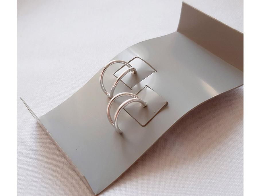 گوشواره نقره ، زیبایی کلاسیک و درخشش بی‌ نهایت|بدلیجات|کرمان, |دیوار